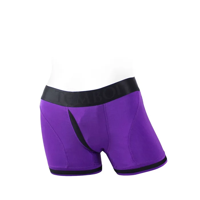 SpareParts Tomboii PurpleBlack Nylon 2X Fairvillacom Anal