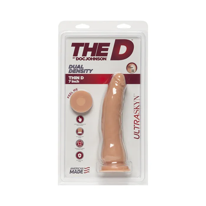 The D Thin 7in Ultraskyn Vanilla Fairvillacom Dildos