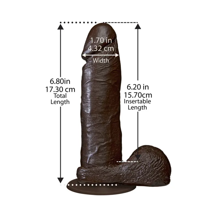 The Realistic Cock 6 Inch Brown Fairvillacom Dildos