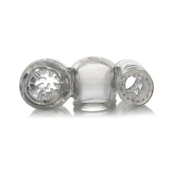 Twin Turbo Strokers 2 In 1 Wand Attachment Clear For Men Fairvillacom Female Sex Toys Twin Turbo Strokers 2 In 1 Wand Attachment Clear For Men Fairvillacom Female Sex Toys