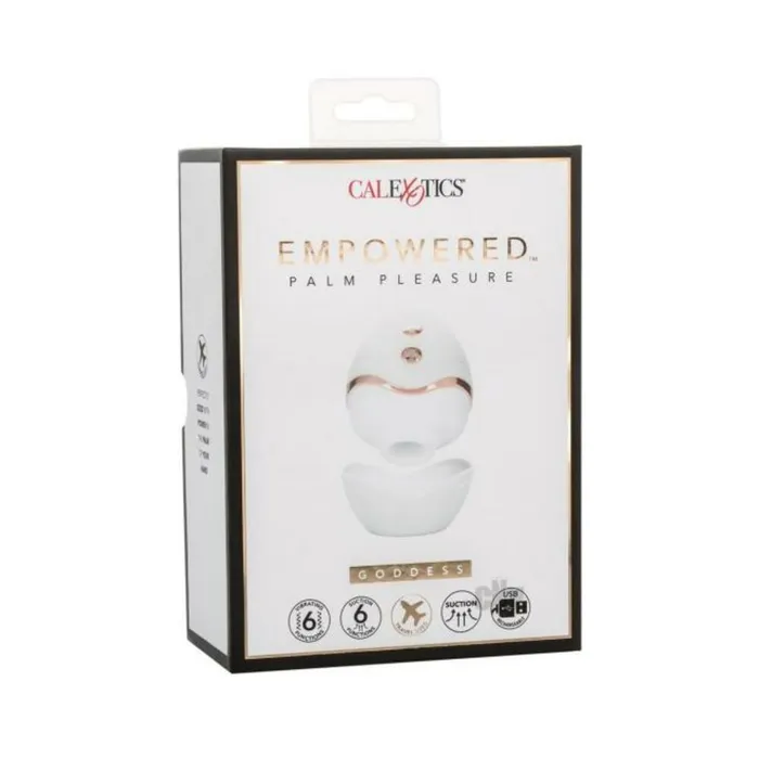 Vibrators Empowered Palm Pleasure Goddess White Fairvillacom