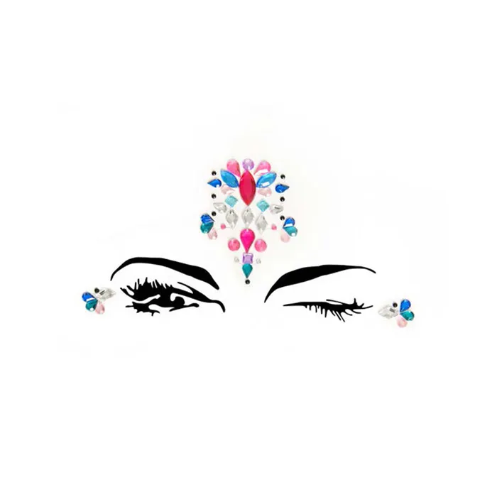 Vibrators Fairvillacom Avalon Adh Face Jewels Sticker 6pk