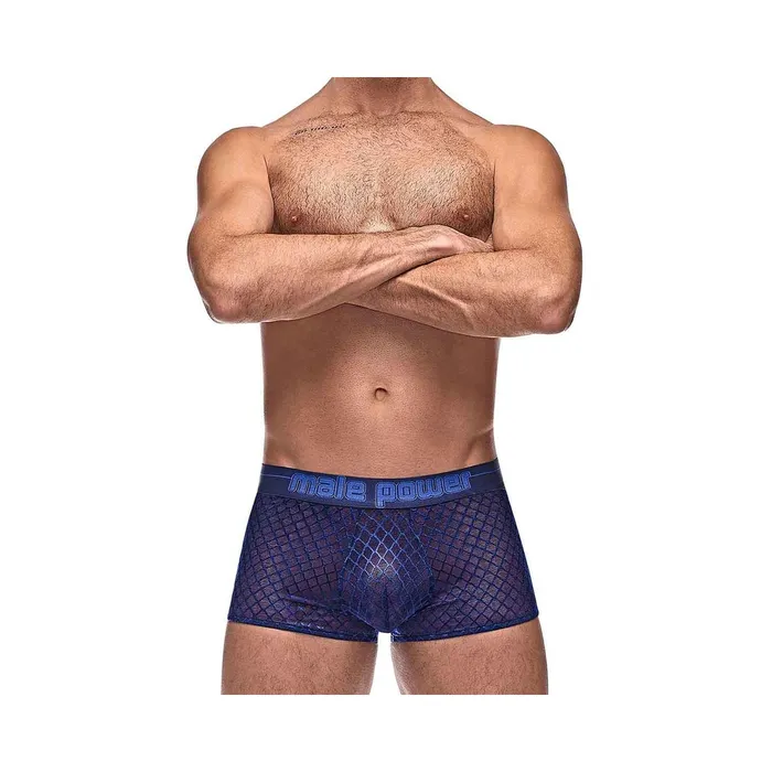 Vibrators Fairvillacom Diamond Mesh Mini Short Blue MD