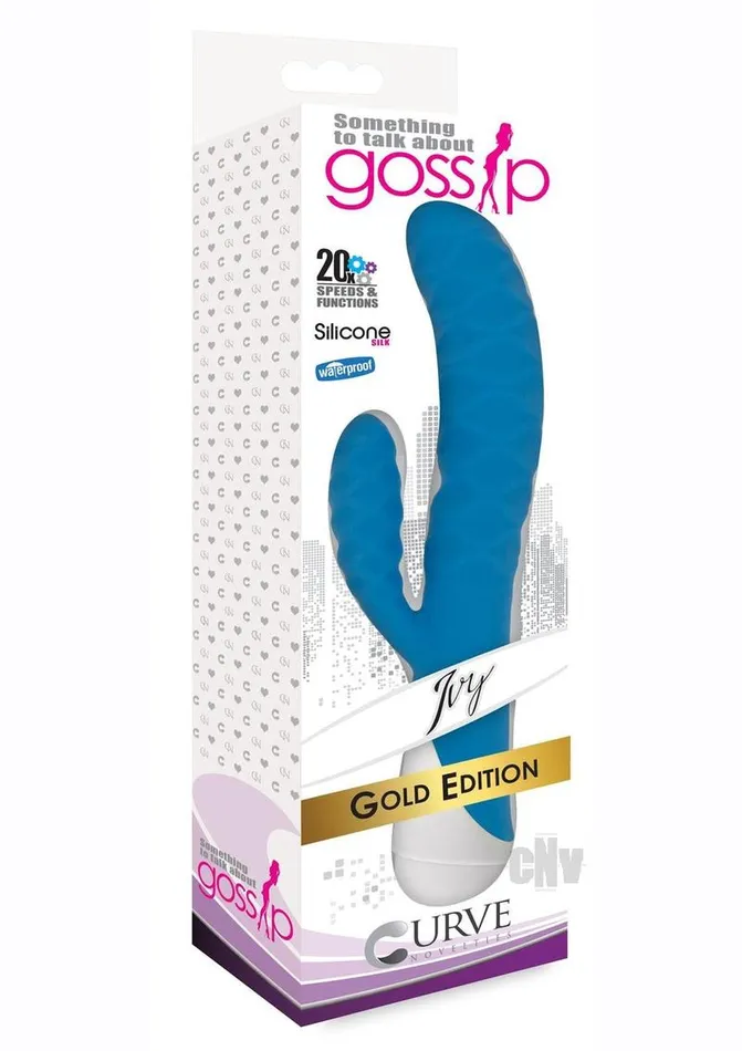 Vibrators Fairvillacom Gossip Ivy Wavy Rabbit Vibe Blue