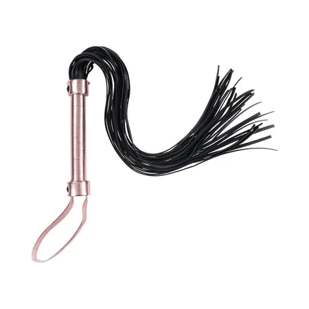 Vibrators Fairvillacom Sandm Brat Flogger Black Rose Gold
