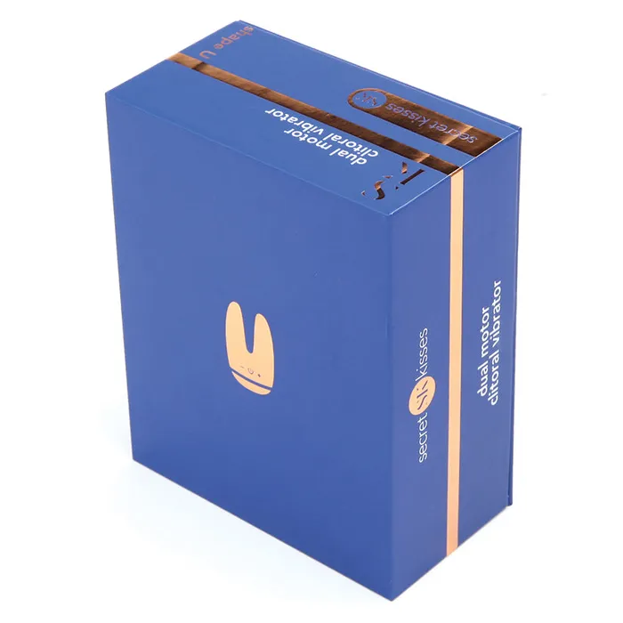 Vibrators Fairvillacom Secret Kisses Dual Motor Clitoral VibratorBlue