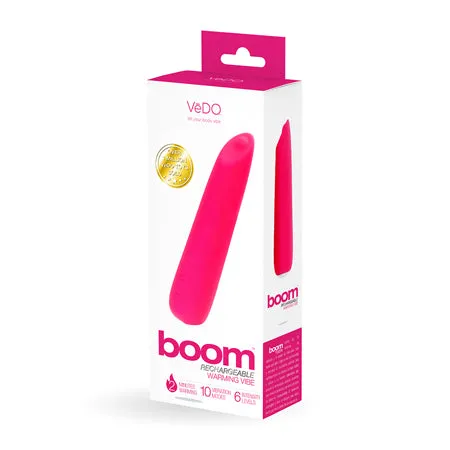 Vibrators Fairvillacom VeDO Boom Rechargeable Ultra Powerful Vibe Pink