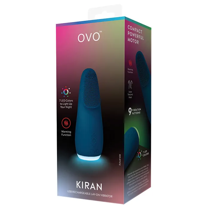Vibrators Ovo Kiran Layon Vibrator Blue Fairvillacom