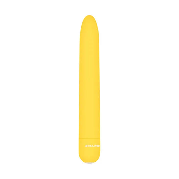 Vibrators ShhhWndsr Evolved Sunny Sensations 186 cm USB Rechargeable Vibrator Vibrators ShhhWndsr Evolved Sunny Sensations 186 cm USB Rechargeable Vibrator