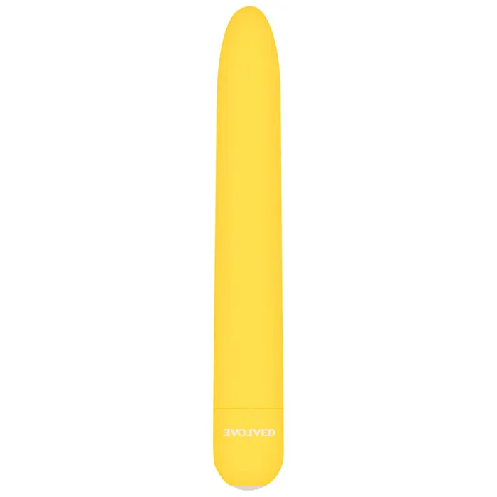 Vibrators ShhhWndsr Evolved Sunny Sensations 186 cm USB Rechargeable Vibrator Vibrators ShhhWndsr Evolved Sunny Sensations 186 cm USB Rechargeable Vibrator