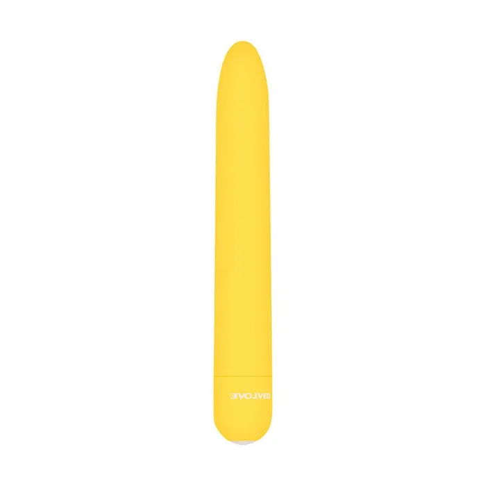 Vibrators ShhhWndsr Evolved Sunny Sensations 186 cm USB Rechargeable Vibrator Vibrators ShhhWndsr Evolved Sunny Sensations 186 cm USB Rechargeable Vibrator