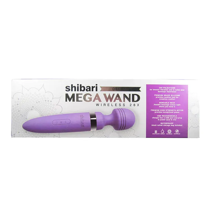 Vibrators Shibari Deluxe Mega Wireless Wand Pur Fairvillacom