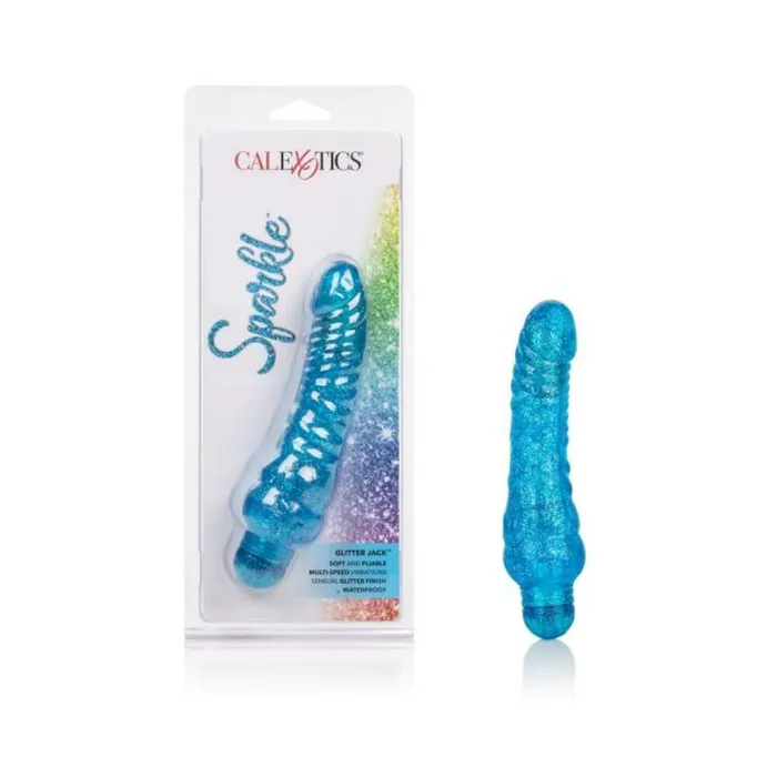 Vibrators Sparkle Glitter Jack Blue Vibrator Fairvillacom