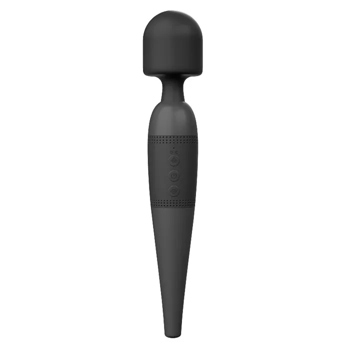 Wand Vibrator with Licking Tongue Vibrating Head Amovibe Female Sex Toys