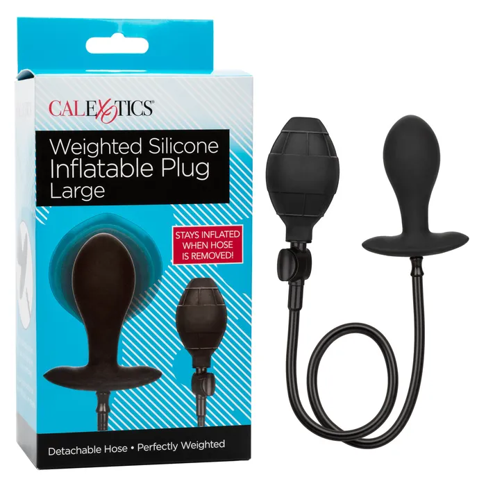 Weighted Silicone Inflatable Plug Large Fairvillacom Male Sex Toys