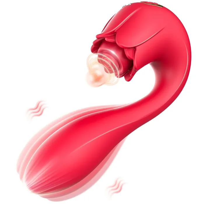 2 in 1 pulsierendes und vibrierendes Rosenvibratorspielzeug ANGELSX Female Sex Toys 2 in 1 pulsierendes und vibrierendes Rosenvibratorspielzeug ANGELSX Female Sex Toys