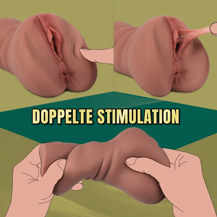 2 in 1 realistische 3DTunnelTaschenmuschi aus Silikon Sohimi Female Sex Toys 2 in 1 realistische 3DTunnelTaschenmuschi aus Silikon Sohimi Female Sex Toys