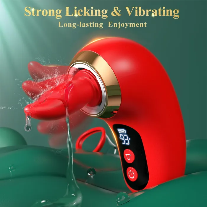 3in1 KlitorisVibrator zum Saugen und Lecken der Zunge mit AppSteuerung Sohimi Female Sex Toys 3in1 KlitorisVibrator zum Saugen und Lecken der Zunge mit AppSteuerung Sohimi Female Sex Toys