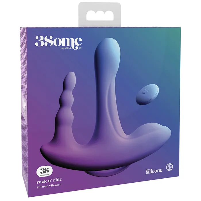 3Some Vibrators Threesome Rock N Ride Triple Stimulation Vibe