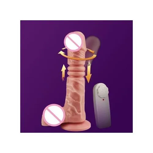 69 Vibrations Kenya Vibrators Amani Thrusting and Vibrating Dildo