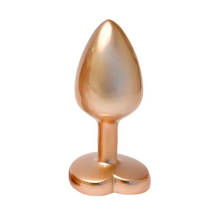Anal Dream Toys Gleaming Love Pearl Gold Butt Plug Small