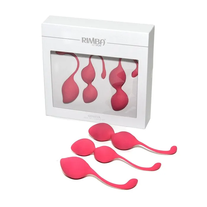 Anal Rimba Rimba Geneva Kegal Ball Training Set Pink Anal Rimba Rimba Geneva Kegal Ball Training Set Pink