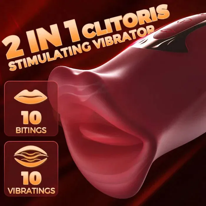 ANGELSX Female Sex Toys Beien und Lecken Klitoris Stimulator Nippel saugen weiblichen Vibrator