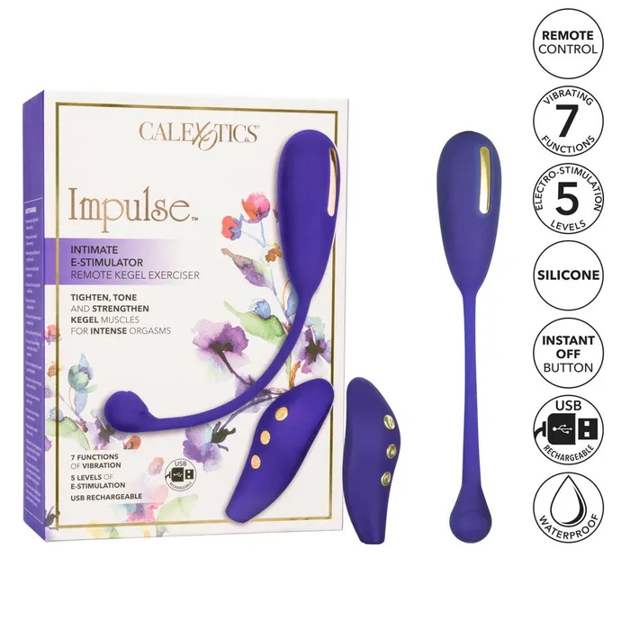California Exotic Female Sex Toys Impulse Intimate Estim Remote Kegel Exerciser