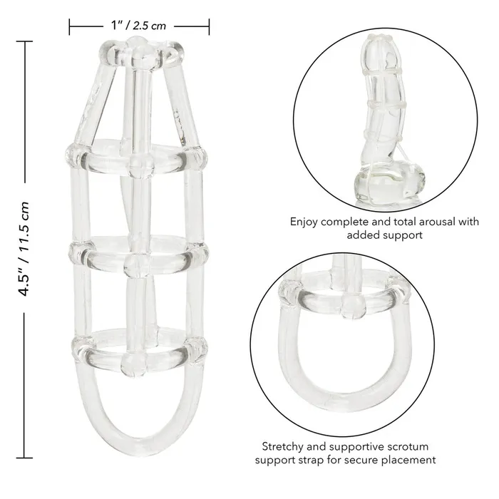 California Exotic Male Sex Toys Cock Cage Enhancer