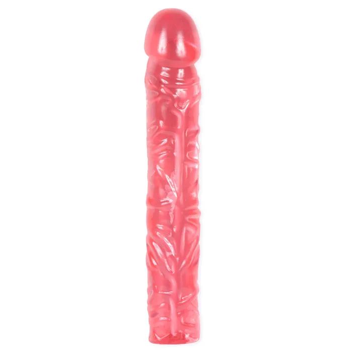 Classic 10 Inch Pink Jelly Dong Doc Johnson Dildos