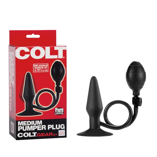 COLT Medium Pumper Plug Black Olivia Ocean Anal