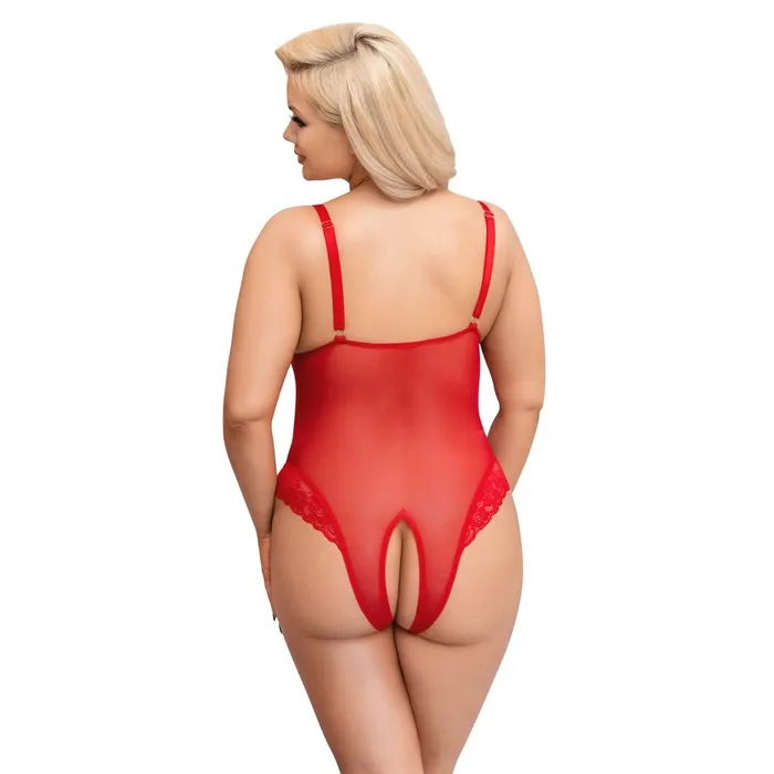 Cottelli Curves Crotchless Body Red Cottelli Collection Anal Cottelli Curves Crotchless Body Red Cottelli Collection Anal