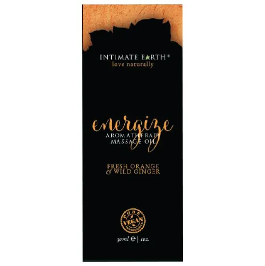 Couples Olivia Ocean Intimate Earth Massage Oil 30ml1 oz Foil Energize