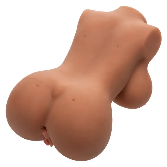 Dildos California Exotic Stroke It Body Banger Flesh Brown