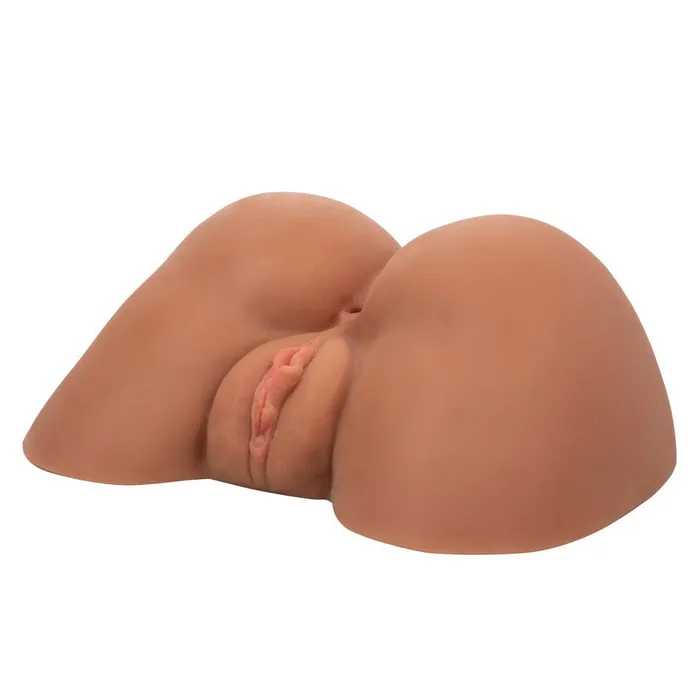 Dildos California Exotic Stroke It Life Size Ass Flesh Brown