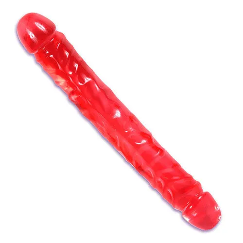Dildos Essentials Vivid Twelve Inch Double Dong Doc Johnson