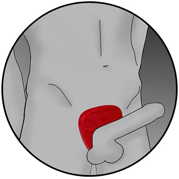 Electrastim Silicone Fusion Viper BiPolar Cock Ring ElectraStim Male Sex Toys