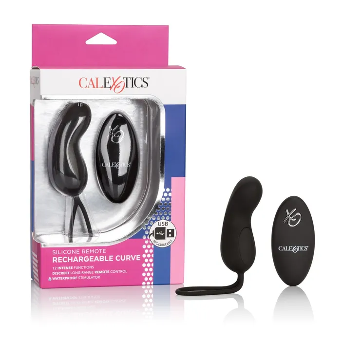 Female Sex Toys CalEx Silicone Remote Rechargeable Curve Olivia Ocean