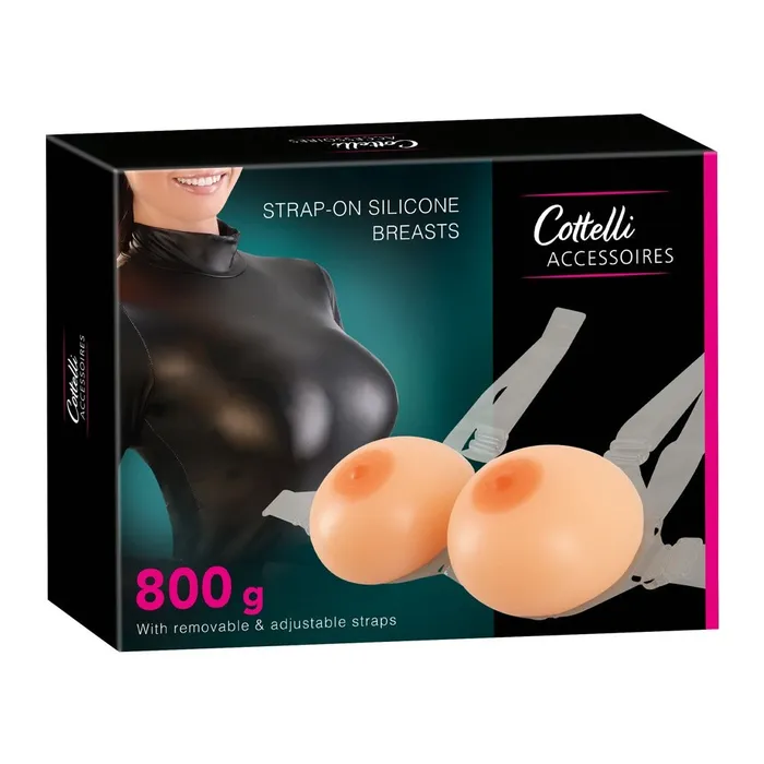 Female Sex Toys Cottelli Collection Strap On Silicone Breasts 800g Female Sex Toys Cottelli Collection Strap On Silicone Breasts 800g