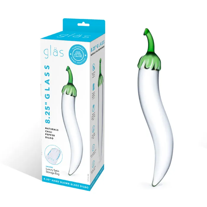 Glas Dildos GLAS Chili Pepper Unique Glass Dil 825