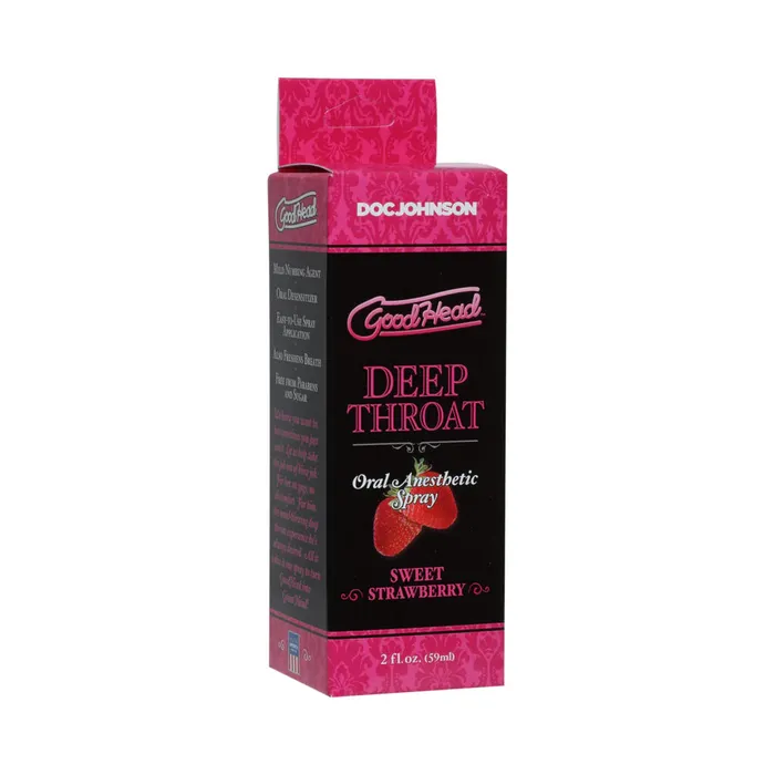 GoodHead Deep Throat Spray Sweet Strawberry NALPAC Vibrators