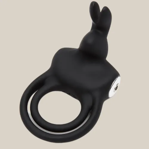 Happy Rabbit Couples Stimulating USB Rechargeable Rabbit Love Ring Black Happy Rabbit Vibrators Happy Rabbit Couples Stimulating USB Rechargeable Rabbit Love Ring Black Happy Rabbit Vibrators