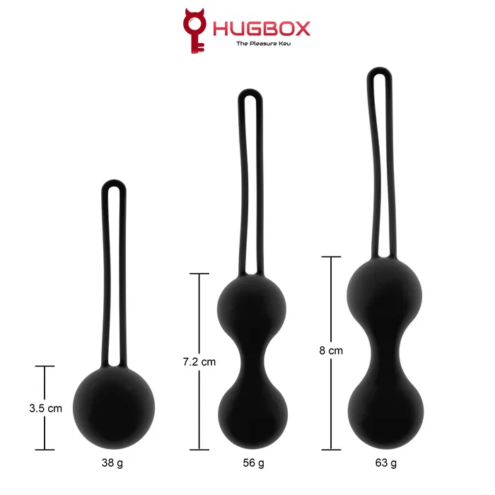 HUGBOX Vibrators Pure Bolas de Geisha