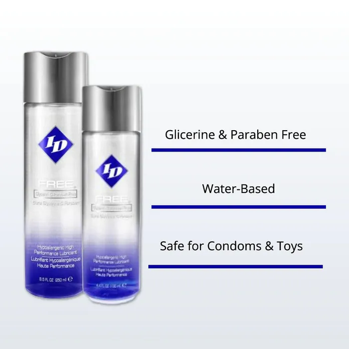 ID Lube Lubricants ID Free Hypoallergenic Waterbased Lubricant 65ml