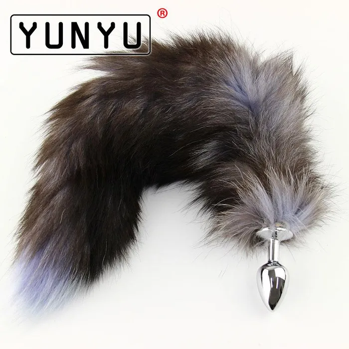 Kinkstasy Anal Steel Plug Fox Tail