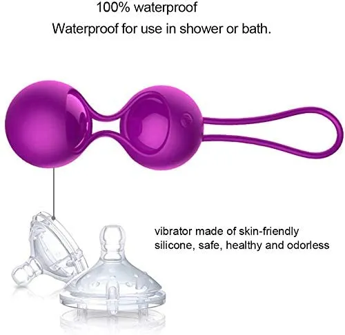 Kinkstasy Luxury Vagina Tightner Ben Wa Balls w Remote Control Kegel Exercise GSpot Enhanced Stimulation Female Sex Toys