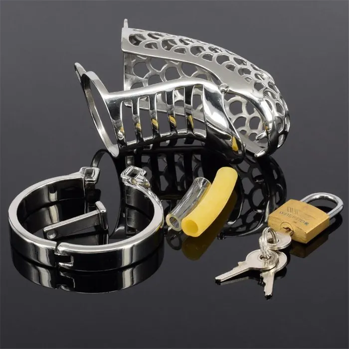 Kinkstasy Male Sex Toys Cobra Chastity Cage Hand Polished Totem Cage