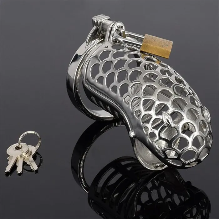 Kinkstasy Male Sex Toys Cobra Chastity Cage Hand Polished Totem Cage