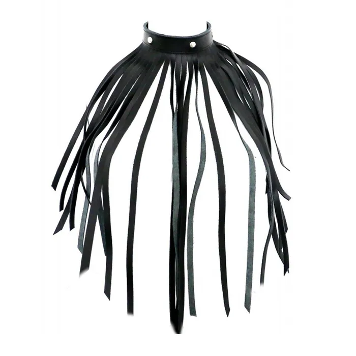 Leather Fringe Necklace Collar Various Toy Brands Restraints