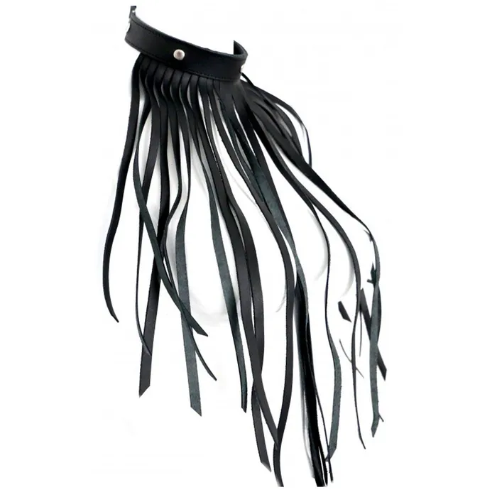 Leather Fringe Necklace Collar Various Toy Brands Restraints Leather Fringe Necklace Collar Various Toy Brands Restraints